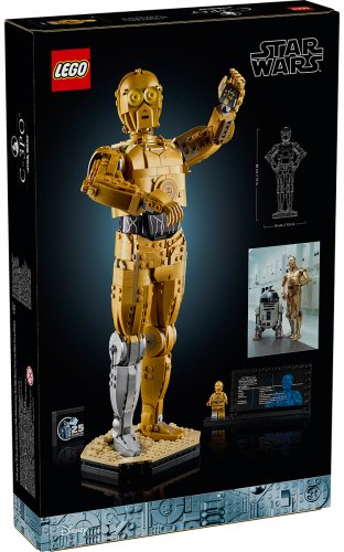 Конструктор LEGO Сборная фигура C-3PO Star Wars, деталей 1138 шт