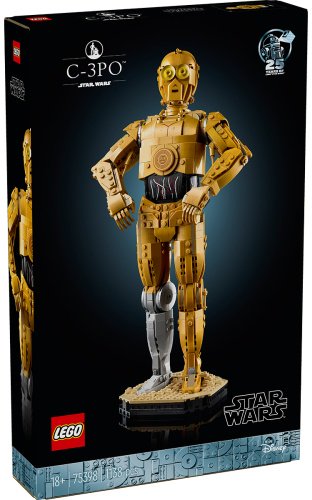 Конструктор LEGO Сборная фигура C-3PO Star Wars, деталей 1138 шт