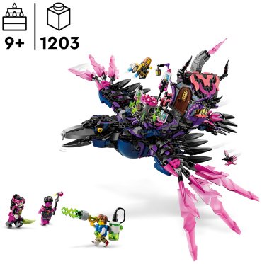 Конструктор LEGO Полуночный ворон Неверной Ведьмы DREAMZzz, деталей 1203 шт купить,NaN