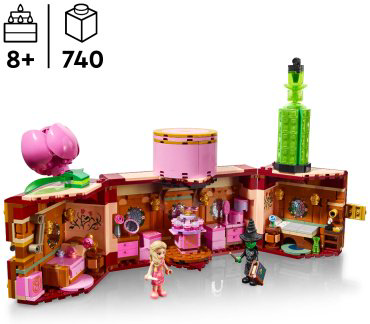 Конструктор LEGO Спальня Глинды и Эльфабы Wicked, деталей 740 шт купить,NaN