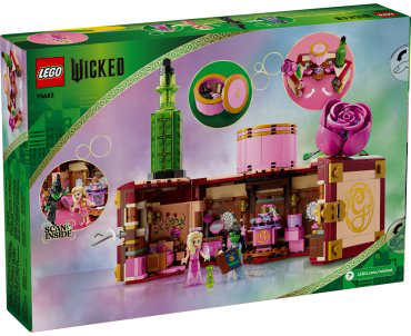 Конструктор LEGO Спальня Глинды и Эльфабы Wicked, деталей 740 шт купить,NaN