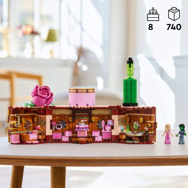 Конструктор LEGO Спальня Глинды и Эльфабы Wicked, деталей 740 шт купить,NaN