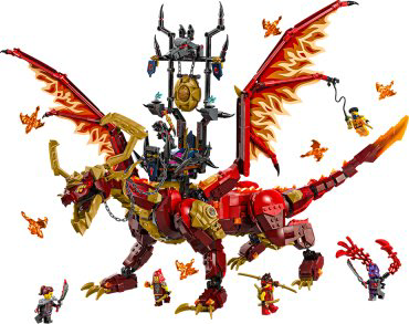 Конструктор LEGO Bсточник Дракона движения Ninjago, деталей 1716 шт купить,NaN