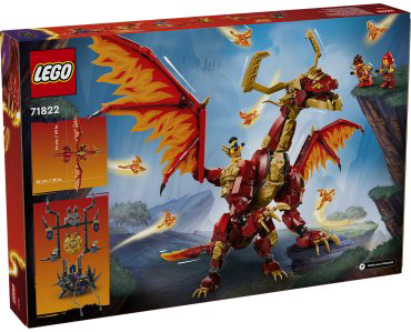 Конструктор LEGO Bсточник Дракона движения Ninjago, деталей 1716 шт купить,NaN