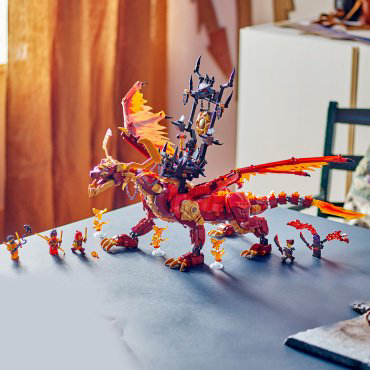 Конструктор LEGO Bсточник Дракона движения Ninjago, деталей 1716 шт купить,NaN