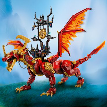 Конструктор LEGO Bсточник Дракона движения Ninjago, деталей 1716 шт купить,NaN