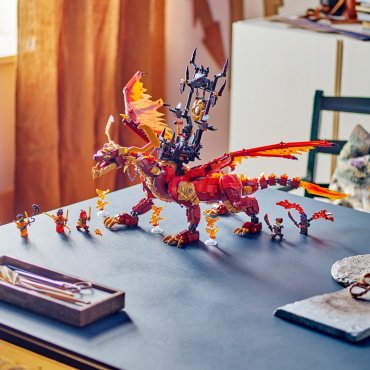 Конструктор LEGO Bсточник Дракона движения Ninjago, деталей 1716 шт купить,0