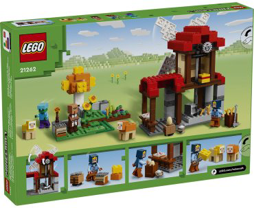Конструктор LEGO Ферма с ветряной мельницей Minecraft, деталей 462 шт купить,NaN