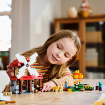 Конструктор LEGO Ферма с ветряной мельницей Minecraft, деталей 462 шт купить,NaN
