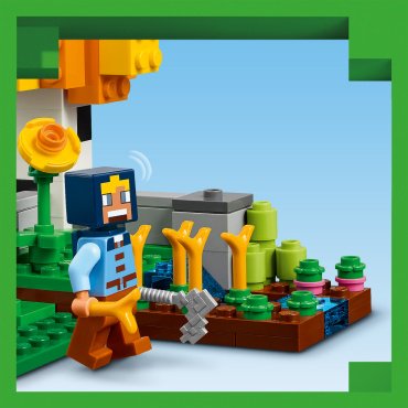Конструктор LEGO Ферма с ветряной мельницей Minecraft, деталей 462 шт - ForteMarket Конструктор LEGO Ферма с ветряной мельницей Minecraft, деталей 462 шт купить,0