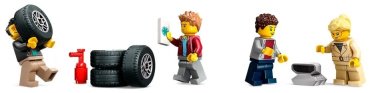 Конструктор LEGO Автовоз со спортивными автомобилями, деталей 998 шт