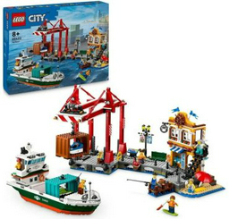 Конструктор LEGO Морская гавань с грузовым судном, деталей 1226 шт