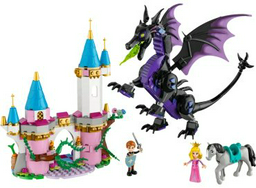 Конструктор LEGO Облик дракона Малефисенты, деталей 583 шт