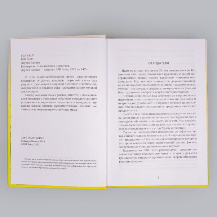 История Казахстана и Центральной Азии Валиев Д. Бешпармак. Размышления инженера купить,NaN