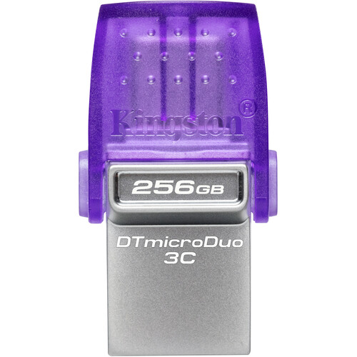 USB флешка Kingston DTDUO3CG3/256GB фиолетовая