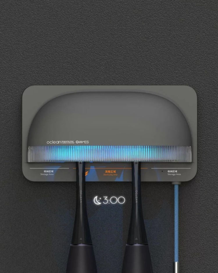 Стерилизатор для щеток Xiaomi Oclean S1 серый
