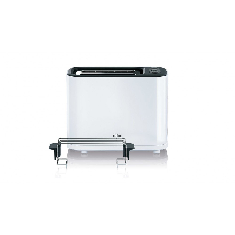 Тостер Braun HT3010WH белый - ForteMarket Тостер Braun HT3010WH белый купить,0