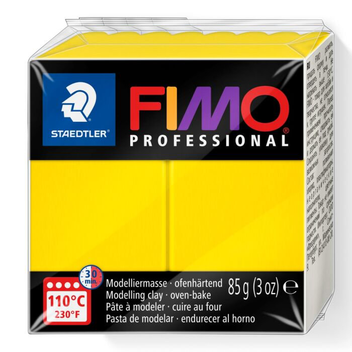 Полимерная глина Staedtler Fimo professional yellow 85гр купить,NaN