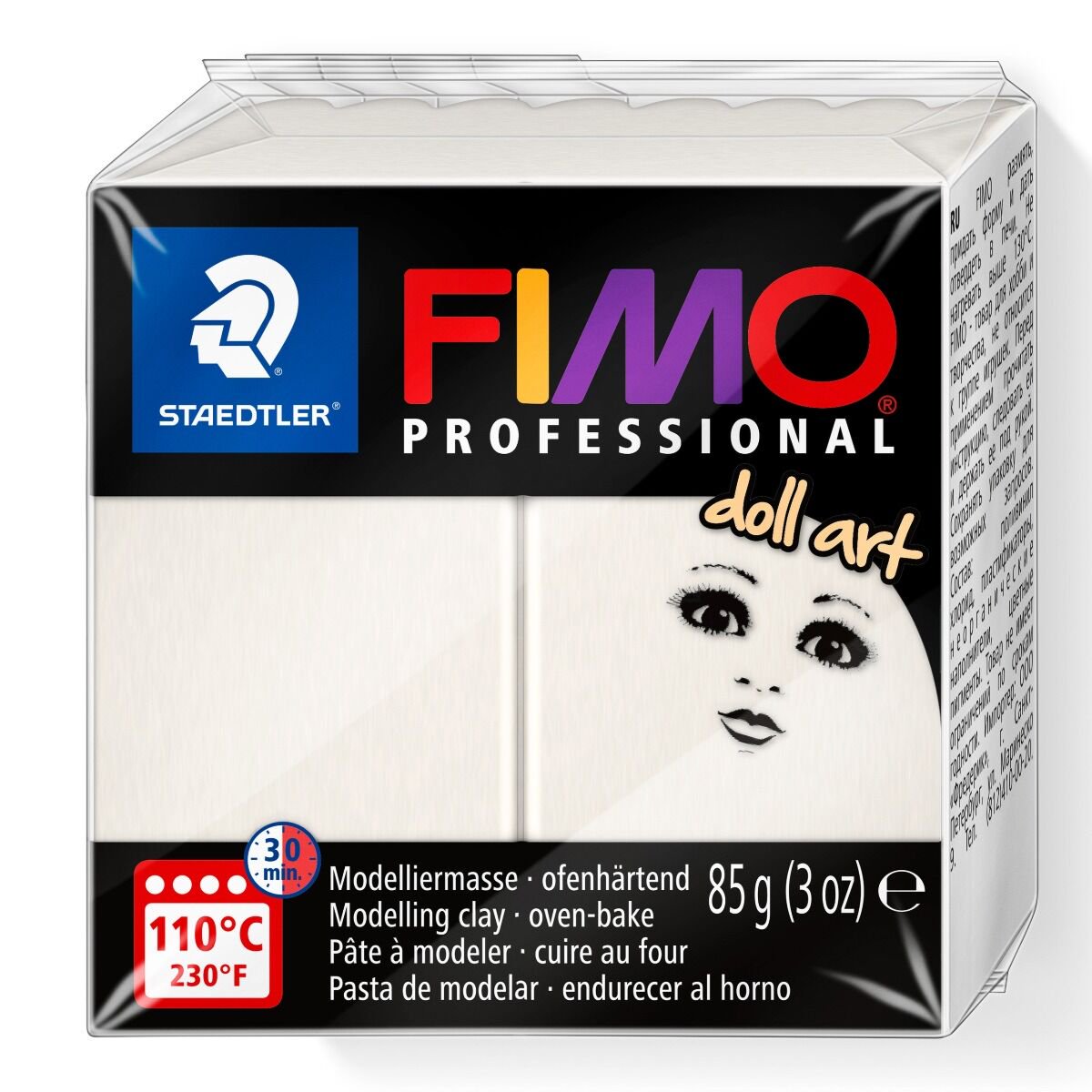 Полимерная глина Staedtler Fimo professional porcelain 85гр купить,NaN