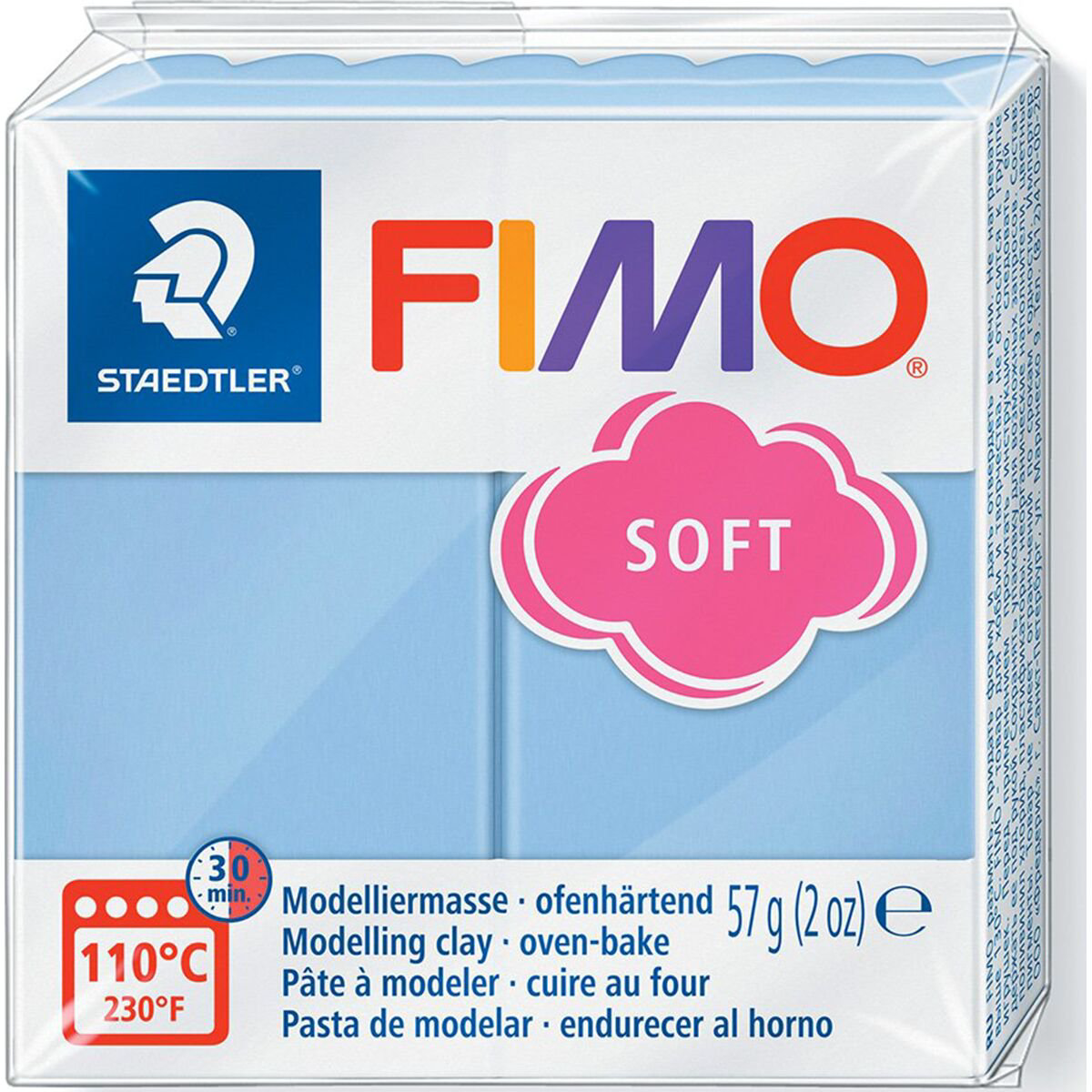 Полимерная глина Staedtler Fimo soft morning breeze 57гр купить,NaN