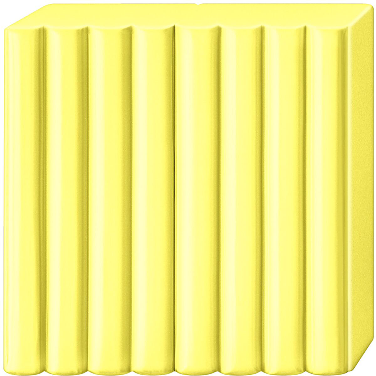 Полимерная глина Staedtler Fimo soft translucent yellow 57гр купить,NaN