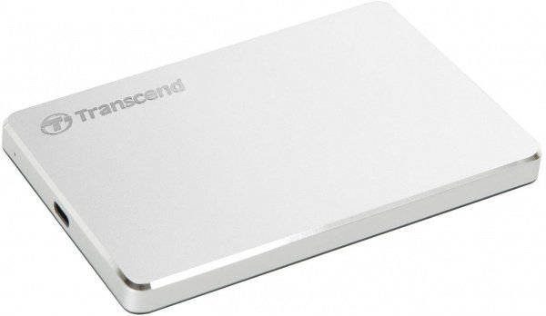 Внешний жесткий диск HDD Transcend TS2TSJ25C3S 2Tb серебристый купить,0