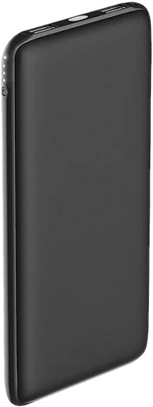 Power Bank Olmio Slim 10000 mAh черный