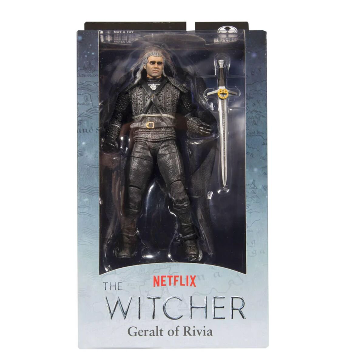 Фигурка McFarlane The Witcher Geralt of Rivia 18см купить,NaN