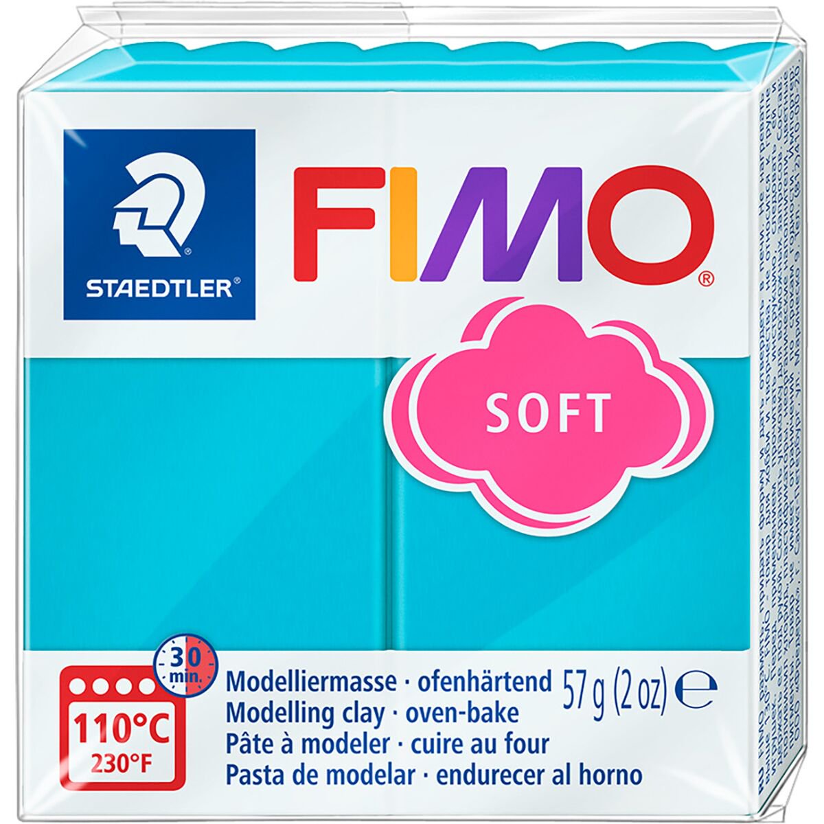 Полимерная глина Staedtler Fimo soft peppermint 57гр купить,NaN