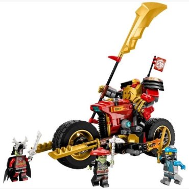 Конструктор LEGO Ninjago: Робот Кая на мотоцикле EVO, деталей 312 шт купить,0