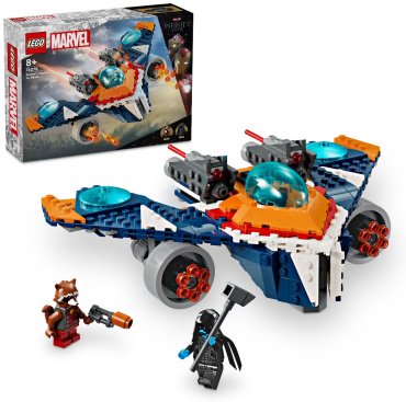 Конструктор LEGO Боевая птица Ракеты против Ронана Marvel, деталей 290 шт