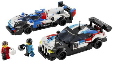 Конструктор LEGO Гоночные автомобили BMW M4 GT3 и BMW M Hybrid V8 Speed Champions, деталей 676 шт купить,NaN