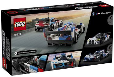 Конструктор LEGO Гоночные автомобили BMW M4 GT3 и BMW M Hybrid V8 Speed Champions, деталей 676 шт купить,NaN