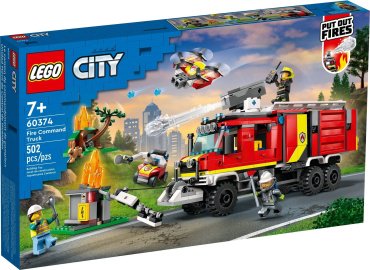 Конструктор LEGO City Пожарная машина, деталей 502 шт