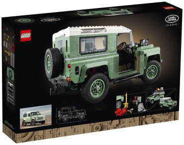 Конструктор LEGO Внедорожник Land Rover Classic Defender 90, деталей 2336 шт купить,NaN