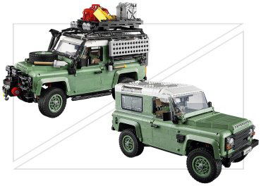 Конструктор LEGO Внедорожник Land Rover Classic Defender 90, деталей 2336 шт купить,NaN