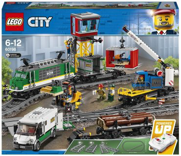 Конструктор LEGO Город Товарный поезд, деталей 1226 шт купить,NaN
