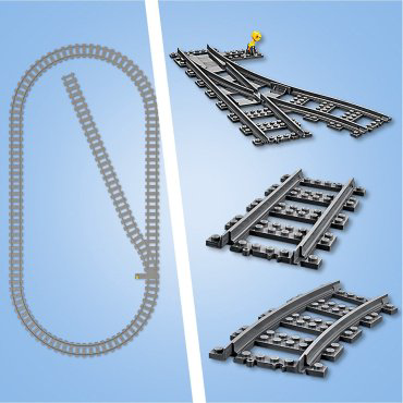 Конструктор LEGO Город Товарный поезд, деталей 1226 шт купить,NaN