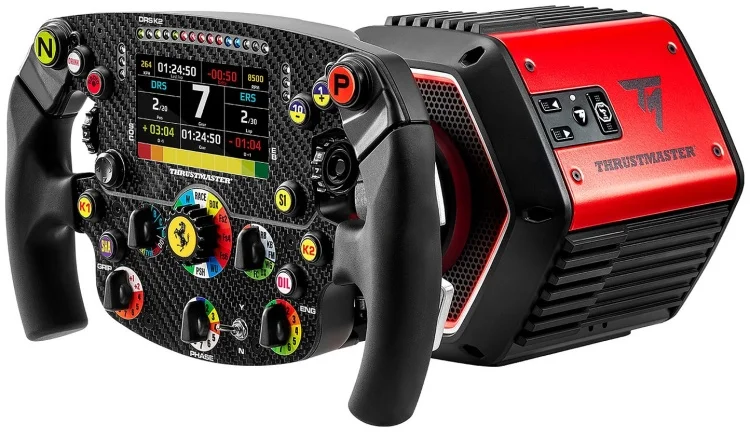 Руль игровой Thrustmaster T818 Ferrari SF1000 Simulator черно-красный купить,0