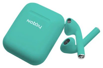 Наушники Nobby Practic T-101 бирюзовые купить,NaN