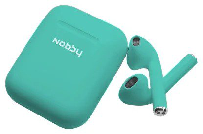 Наушники Nobby Practic T-101 бирюзовые купить,NaN