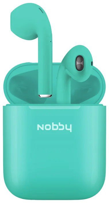 Наушники Nobby Practic T-101 бирюзовые купить,NaN