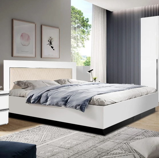 Кровать СлонимМебель Флорида-N 160x200см белый купить,NaN