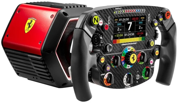 Руль игровой Thrustmaster T818 Ferrari SF1000 Simulator черно-красный купить,0