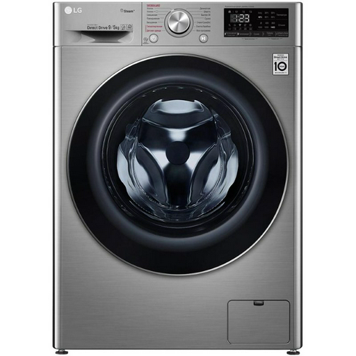 Стиральная машина LG F4V5VG2S серебристая