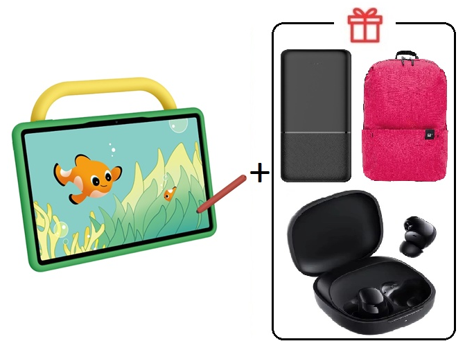 Планшет Huawei MatePad SE Kids Edition AGS6-W09 11 дюйм 4 Гб/128 Гб зеленый + подарок
