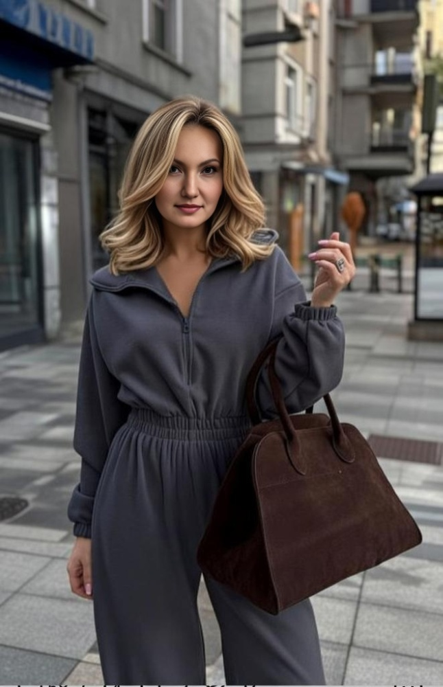 Комбинезон Dominika 587412 серый 46 купить,NaN