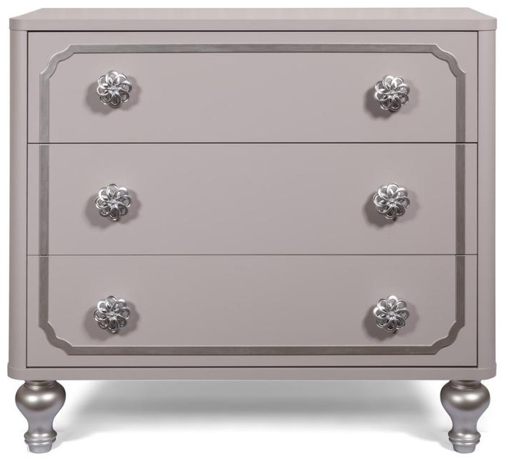 Комод СлонимМебель Сицилия 98x42x88см серый купить,NaN