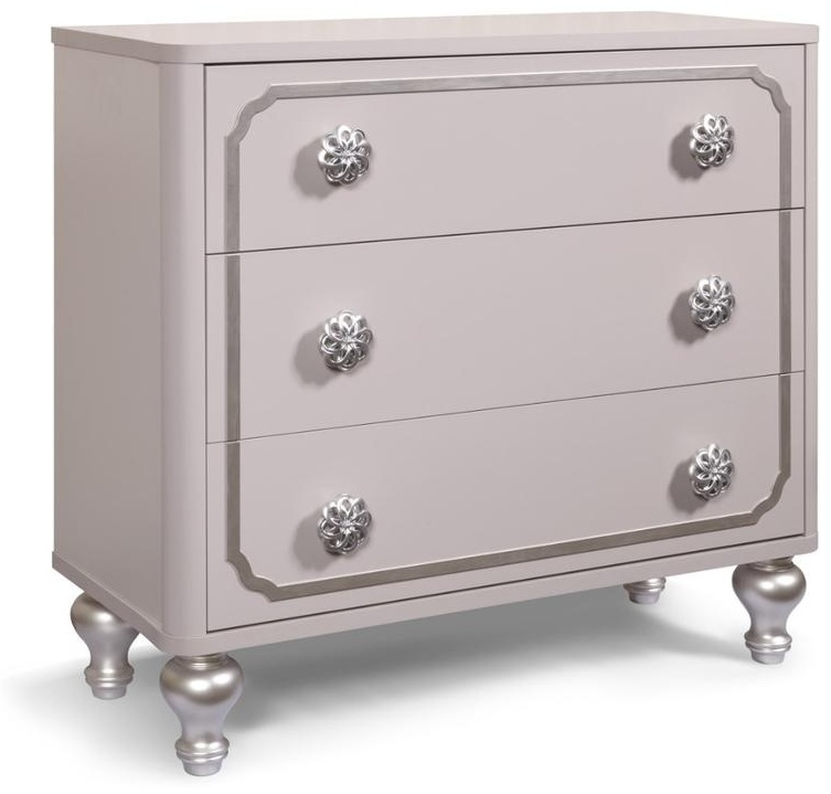 Комод СлонимМебель Сицилия 98x42x88см серый купить,NaN