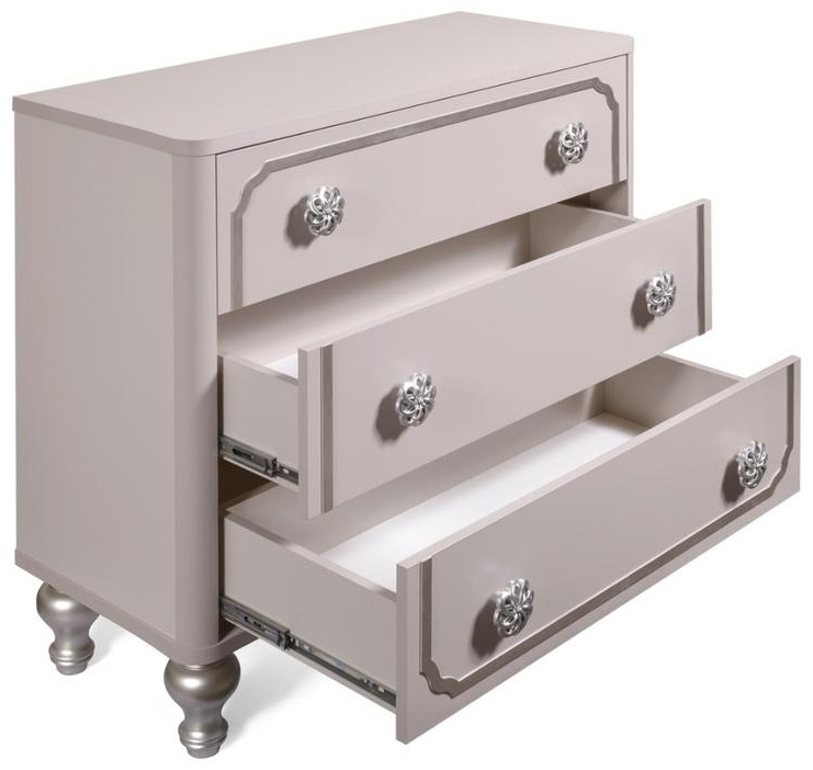 Комод СлонимМебель Сицилия 98x42x88см серый купить,NaN